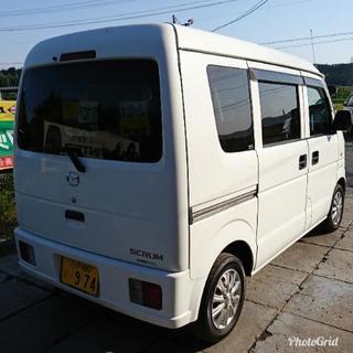 値下げ コミコミ価格 価格相談可能 車検長い H32.4迄 スクラムバン 4WD AT 調子◎の画像