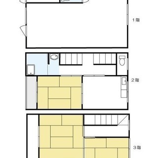 激安　小倉北区　３階建て　駐車所付き 問い合わせ番号NO.111