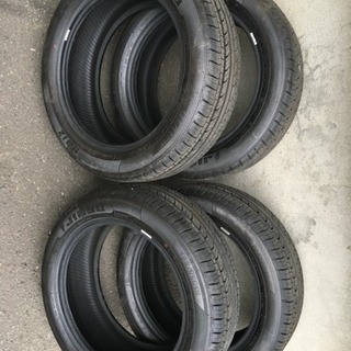 ☆ほぼ新品10分山☆195/55R16サマータイヤ4本セット JINYU