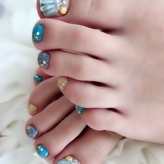 6月は梅雨ネイル☔♥️の画像