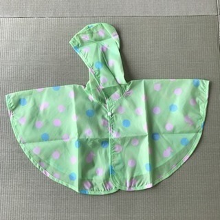 ハッカベビー レインポンチョ