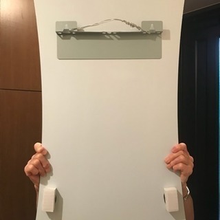 オシャレなノンフレームミラーの画像