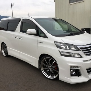 H24年式 ヴェルファイア ハイブリッド カスタム 21AW 4WD