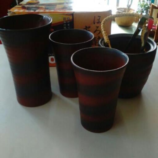 陶器のほろ酔いセット　値下げ可能です。