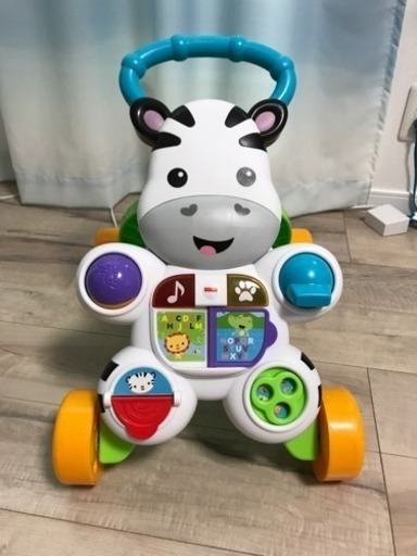 フィッシャープライス おして! しまうまくんのバイリンガル・ウォーカー