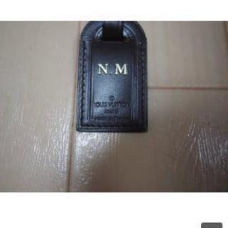 LOUIS VUITTON 　フラグメント　ネームタグ　中古　名前がN.M限定の画像
