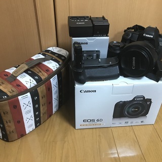 【値下げ！】Canon EOS 6D 24-105mm F4L + 50mm F1.8 + バッテリー４個