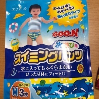スイミングパンツM  と  水着