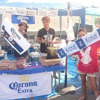 江ノ島で今年からオープンする新しい海の家のキッチンスタッフ募集中！！