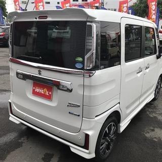 スズキ　スペーシアカスタム　ハイブリッドＸＳ　４ＷＤ　ＪＯＹＣＡＬ自社ローン取り扱い！の画像