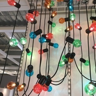 LED ライトチェーン 12球  IKEAの画像