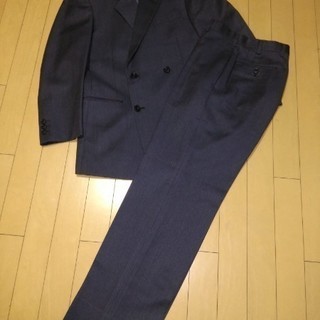 Nicola Gabriele★ウールダブルスーツ★グレー★ウエ...
