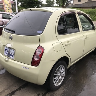日産　マーチ　車検整備付きの画像