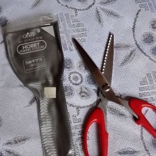 1200円／　未使用品　クロバー🍀ピンキングハサミ　はさみ　手芸...