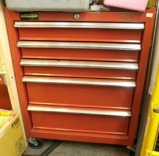 〇 札幌市 THE TOOL COMPANY STRAIGHT ツールキャビネット 工具箱 収納 工具