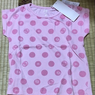 新品激安ドリーサイズ110、Ｔシャツ２枚組の画像