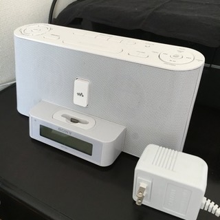 SONY ウォークマン用ドックスピーカー RDP-NW1/白の画像