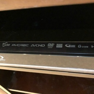 パナソニック ブルーレイハードディスクプレーヤーの画像