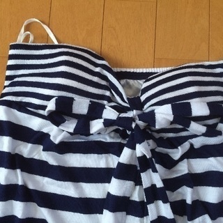 ボーダー ワンピースの画像