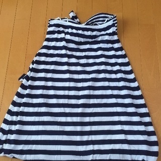 ボーダー ワンピースの画像