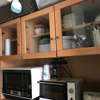 ☆お話し中☆キッチンシェルフ  食器棚 引き取り歓迎の画像