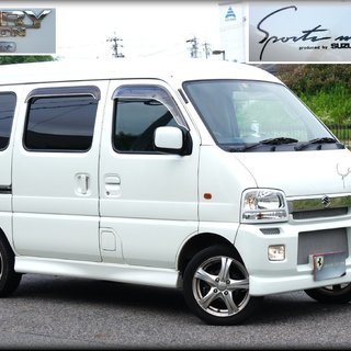 エブリィ ワゴン スポーツ パールホワイト  分割可能 ◎自社ロ...