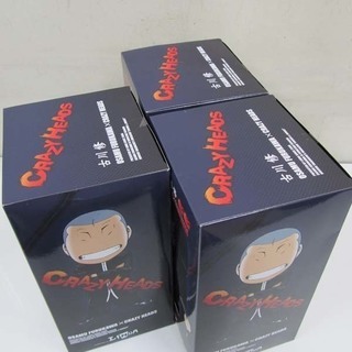 未開封 クローズ&WORST フィギュア CRAZY HEADS 古川修 ブル ダイブ レグルス 鈴蘭購買部 3体セット 西宮の沢の画像