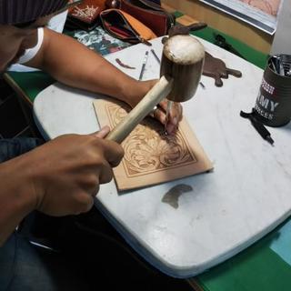 レザークラフト教室四條畷