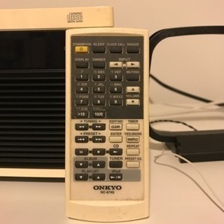 ONKYO CDプレイヤーの画像