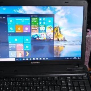 (完売御礼)東芝ベーシックノート 15.6インチWIDE Windows10 整備済み