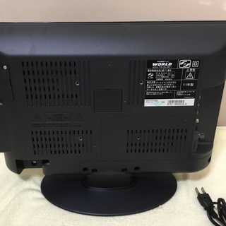 ＜美品＞WORLD・16V型ハイビジョン液晶テレビ・KS16−11Bの画像
