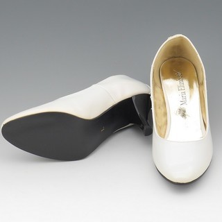 5日まで 未使用 パンプス 白 サイズ Ｌ 無料 差し上げます。の画像