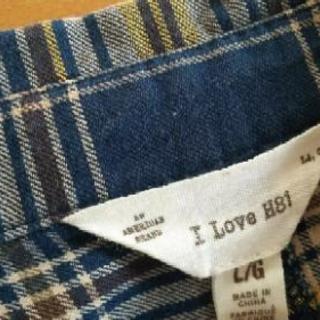 I Love H81長袖シャツの画像