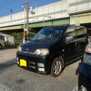 多数のお問い合わせありがとうございました。値段下げます！ムーヴカスタムターボ　４ＷＤ　黒　部品取り車　ちよっと車検付　大阪より！の画像