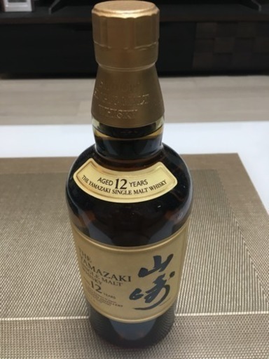 値下げ！山崎12年ー新品、箱無し。