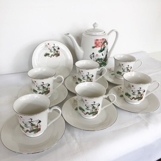 【アウトレット未使用品‼️】中国唐山特産品 高級茶具 カップ＆ソ...