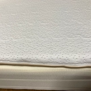 【引取限定】使用1年セミダブルベッド布団つきの画像