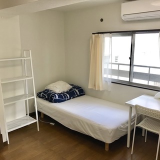 光熱費込 個室5畳 阿佐ヶ谷駅徒歩3分 5.2万円 クローゼット エアコン・ベット・寝具・机椅子付き 12/24より入居可能 - シェアハウス