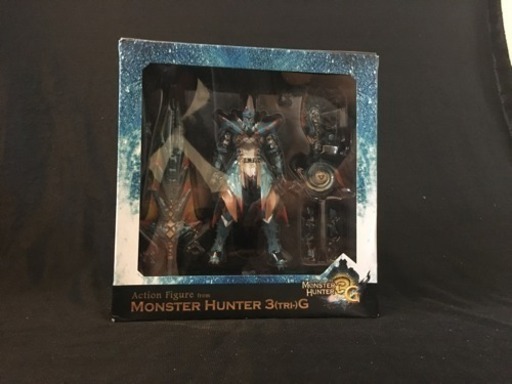 【未使用】イーカプコン限定 フル可動アクションフィギュア モンスターハンター3G