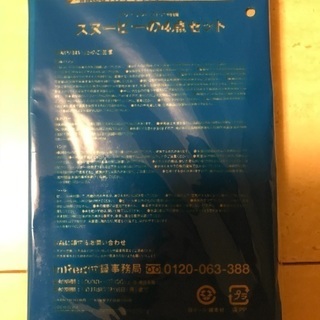 未開封　 inRed インレッド　7月号付録 スヌーピー4点セッ...