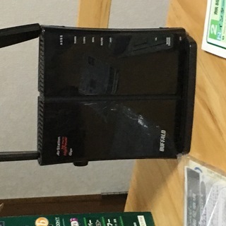 ワイファイ無線LANルーター, 11a高速・広範囲対応、AirStation WZR-HP-AG300H お譲りします。の画像