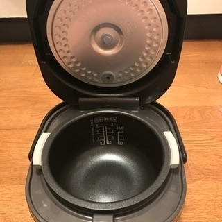 SHARP3合炊き炊飯器ブラックの画像