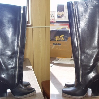 theyskens'theory ティスケンスセオリー ロングブーツ 中古品