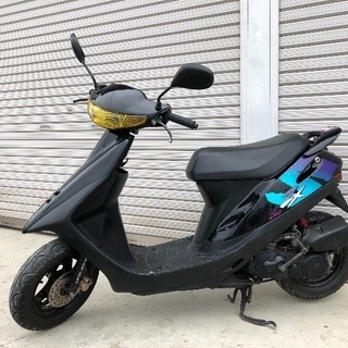AF28型スーパーディオZX☆書付き実働☆バッテリー新品付き☆の画像