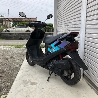 AF28型スーパーディオZX☆書付き実働☆バッテリー新品付き☆の画像