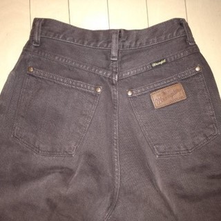 AUTHENTIC JEANS Wranglerラングラージーンズ★こげ茶W61（28-4）の画像