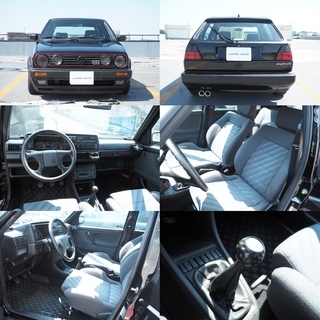 ★希少 GTI16V 左ハンMT★車検満タン32/4 GOLF2 19PL ヘラフラ スタンス ゴルフ Mk2 FOX KONI H&R グリル エンブレム２種類付き!の画像