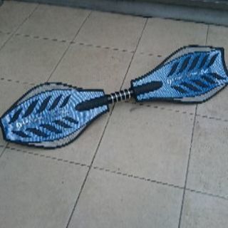  値下★RIP STIK DLX リップスティックデラックス　ブルー青　ボード　スケボーの画像