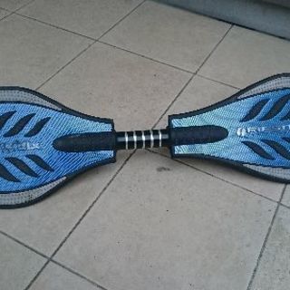  値下★RIP STIK DLX リップスティックデラックス　ブルー青　ボード　スケボーの画像