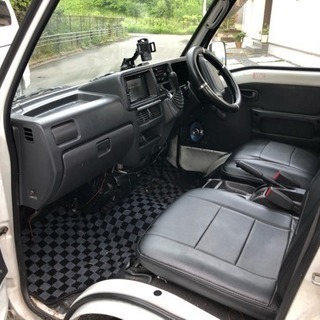 車検満タン  スバル　赤帽サンバートラック　AT　AC　スーパーチャージャー　ABS　エアコン修復済み！！ハイルーフの画像